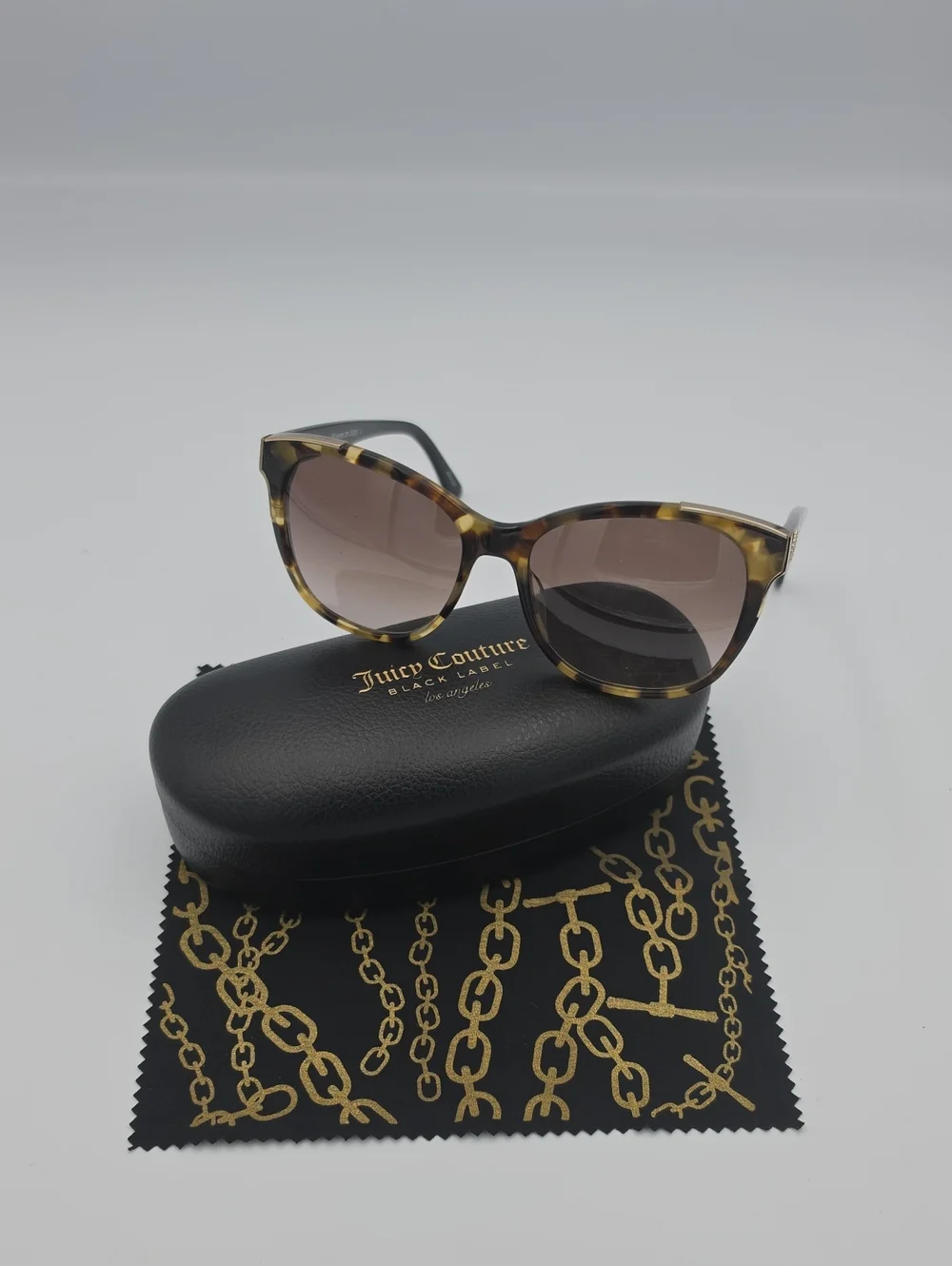 Juicy Couture Tortoiseshell Leopard Print Cat-Eye Women's Sunnies (NWOT)✨️🐆✨️ - Picture 2 of 12